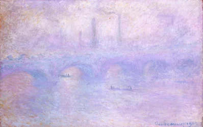 Puente de Waterloo. Efecto de niebla
